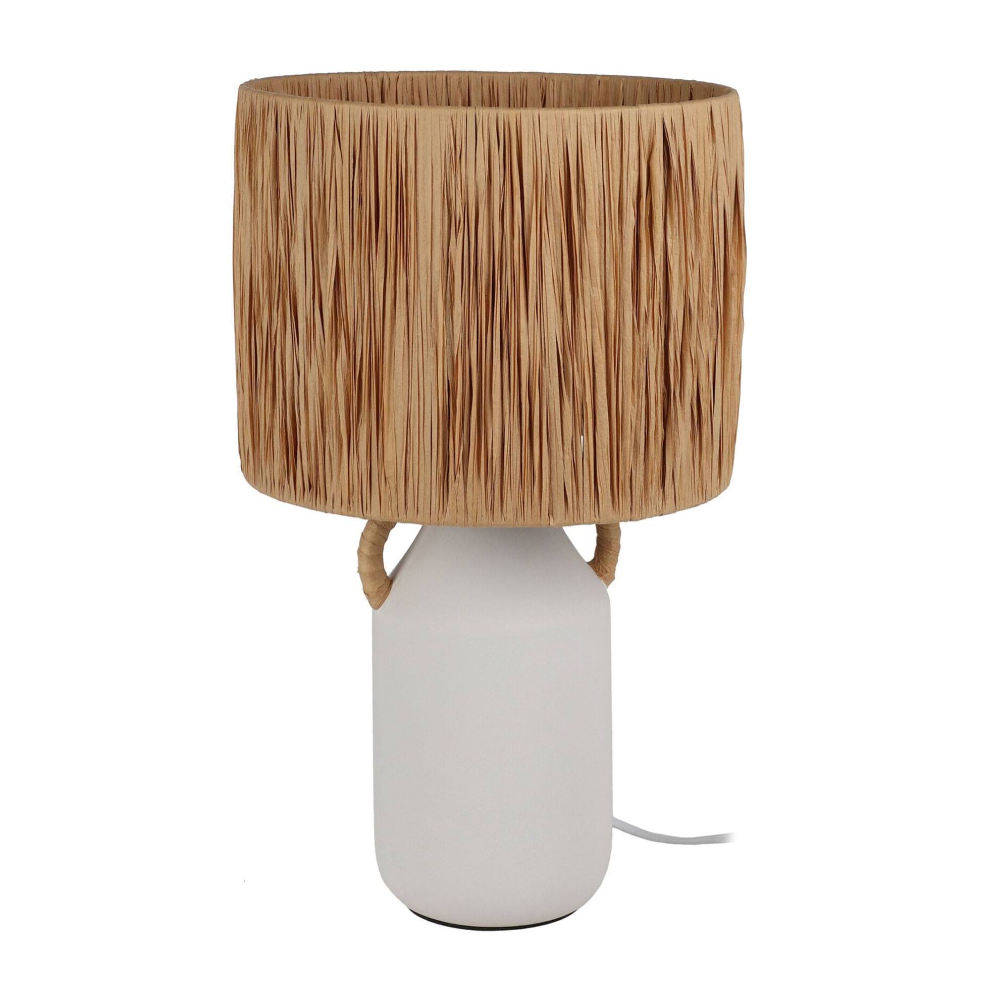 Well Home Lampara de mesa en ceramica 12x29cm