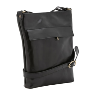 Borsa a tracolla  da uomo In Vera pelle Made in Italy 26x34x5 cm