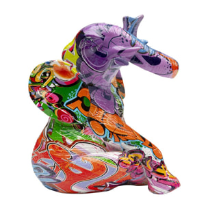 Déco éléphant Zirkus graffiti Kare Design
