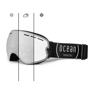 Gafas de esquí OCEAN CERVINO - Negro / Fotocromática