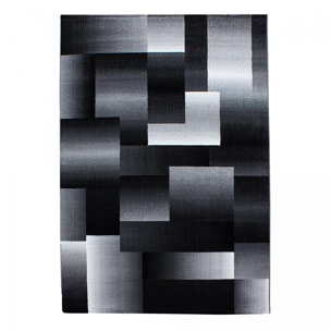 Tapis salon et chambre tissé motif géométrique TAKE