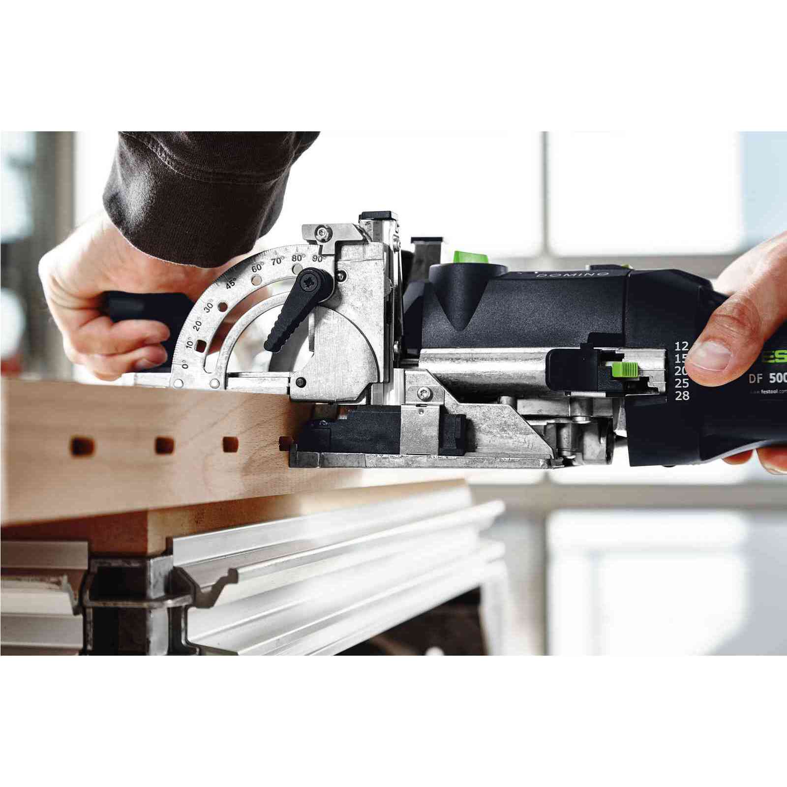 Fraiseuse DF 500 Q-Plus Domino 420W - FESTOOL - avec Systainer - 576413