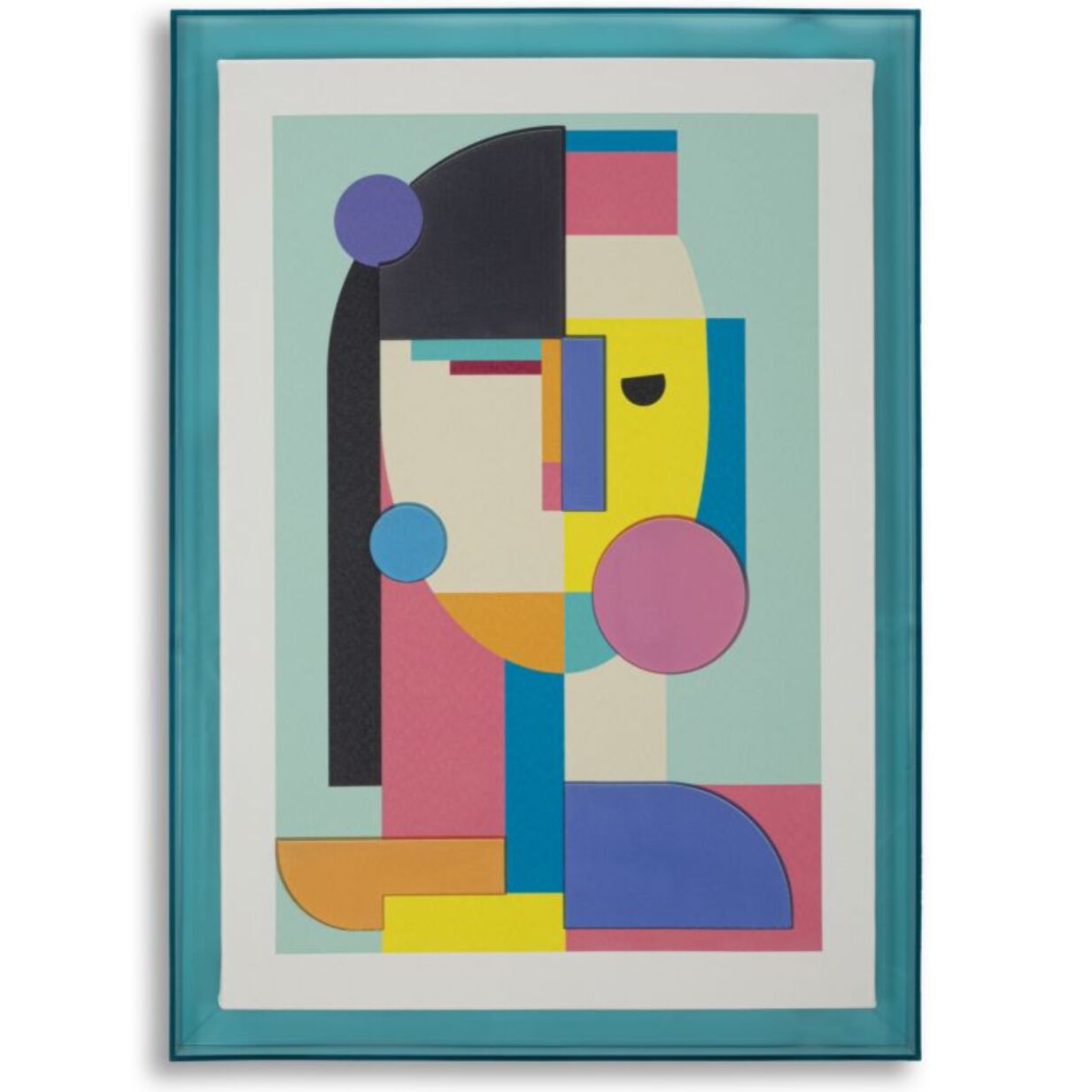 STAMPA SU TELA PICASSY C/CORNICE -B- CM 50X3,3X70