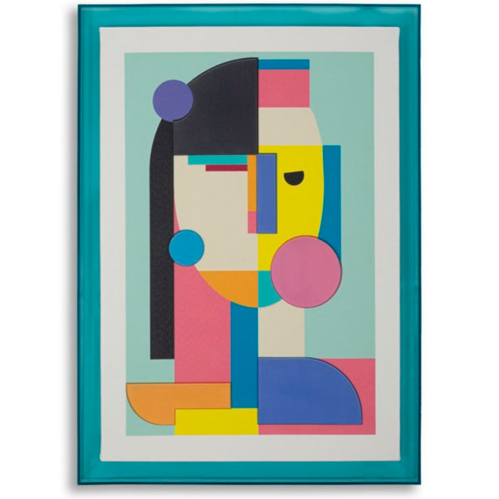 STAMPA SU TELA PICASSY C/CORNICE -B- CM 50X3,3X70