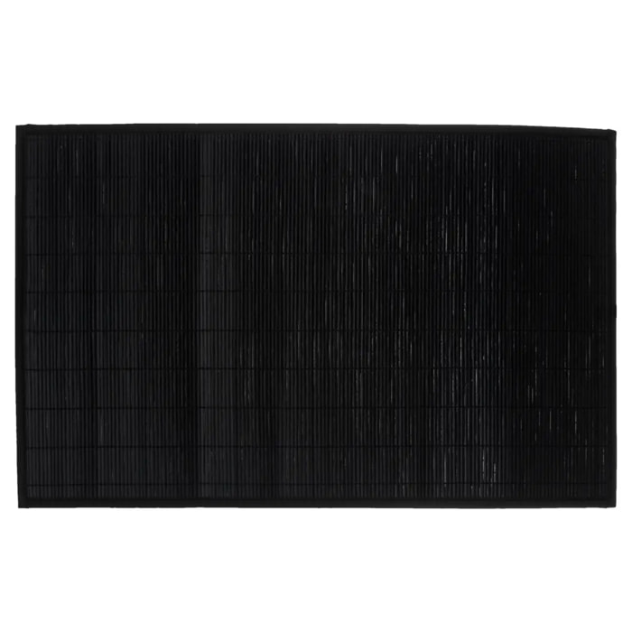 Tapis 120x70cm Bambou latté Noir