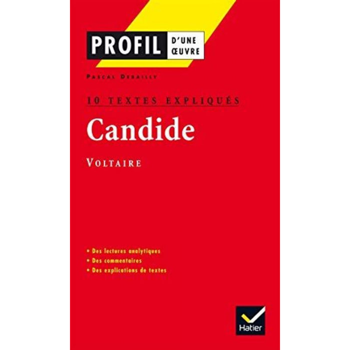 Debailly, P. | Candide de Voltaire : 10 textes expliqués- | Livre d'occasion