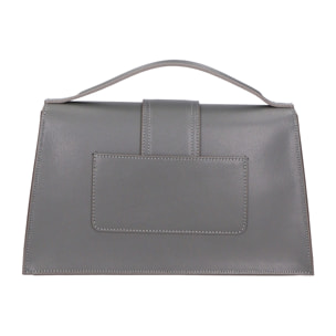 Borsa a mano da donna - Modello Lina - Vera pelle - 34.0 x 20.0 x 9.0 cm