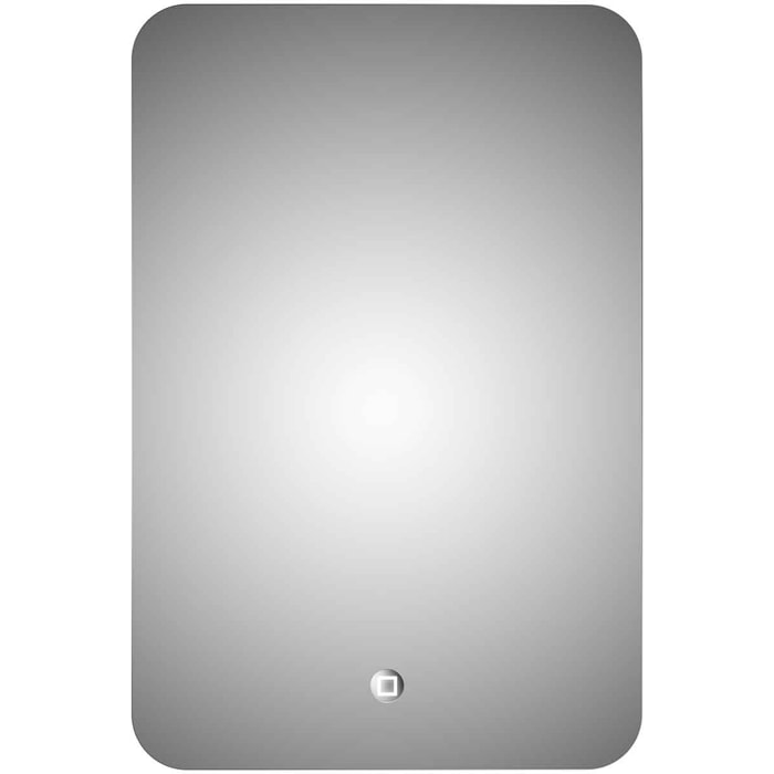 Miroir Led Silver Moon - Gris clair