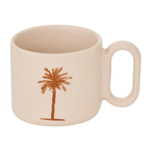 Tasse Sunshine beige L6,5xp5,5xH9,3cm