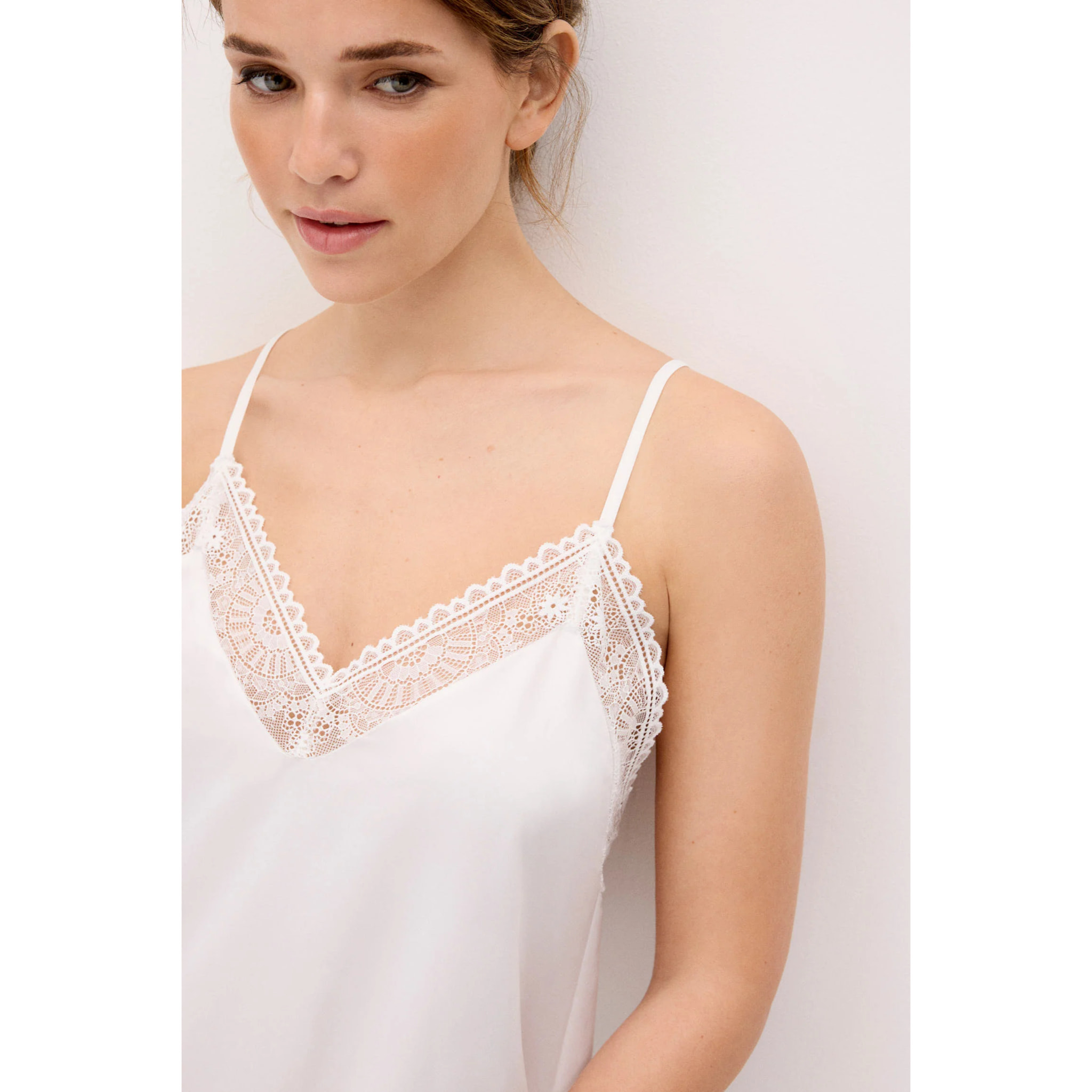 Camicia da notte lingerie Beige