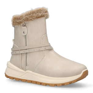 Botines de Invierno Planos para Mujer, Comodos y Elegantes