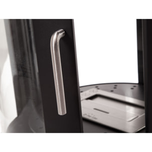 Poêle à éthanol 3kW en acier noir