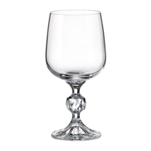 Lot de 3 verres à pied en cristallin 23cl MATIGNON