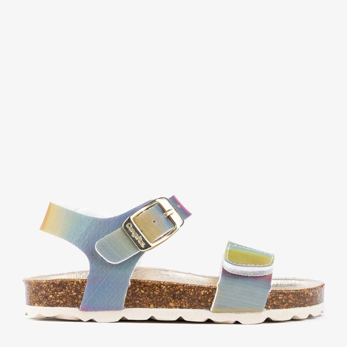 Sandali Bio per ragazze multicolori